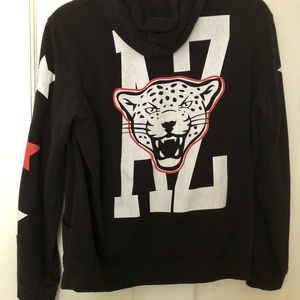 ASOS black sweatshirt with tiger